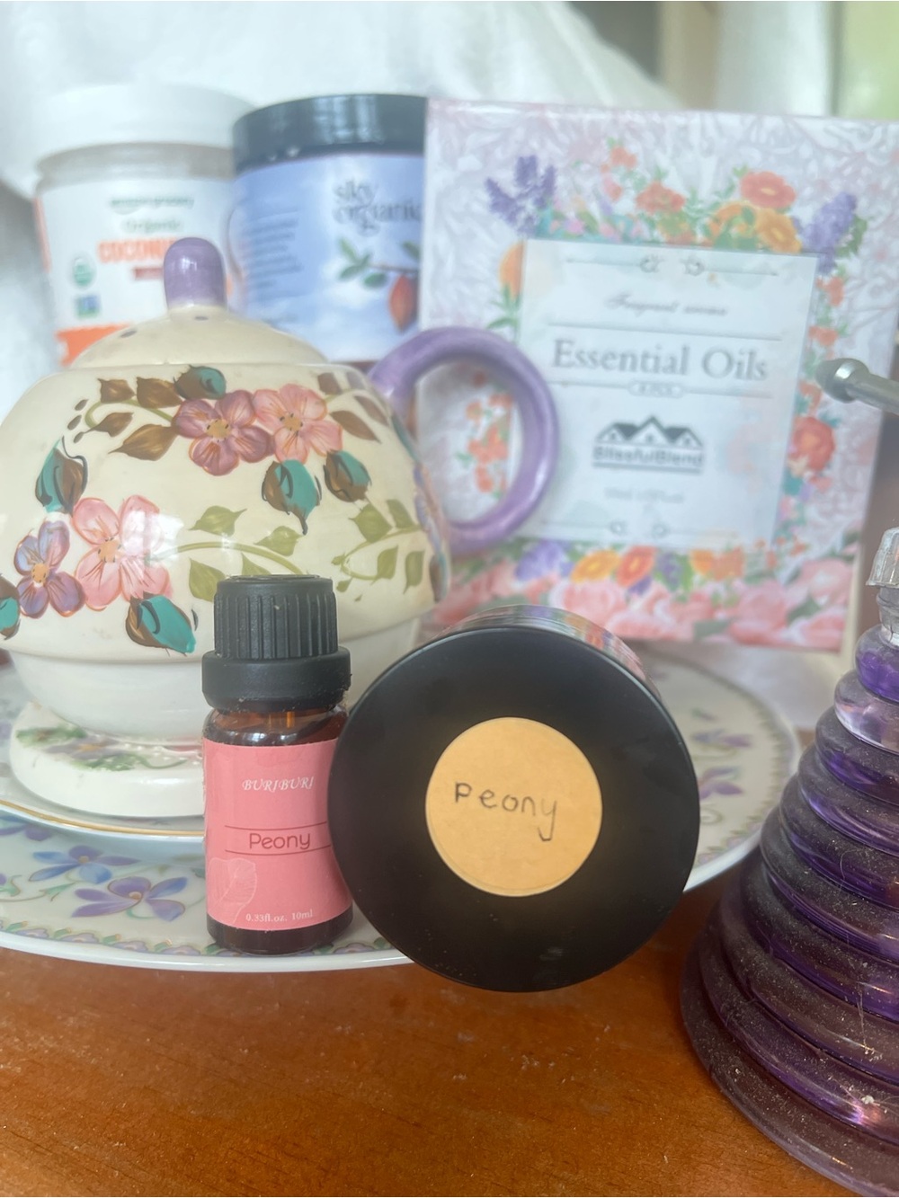 LIMITED Organic Peony Lip and Hand Balm - Picture 2 of 9